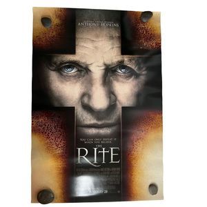 Anthony Hopkins The Rite Original Movie Poster 40" X 27"Double Sided